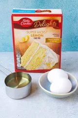 3-Ingredient Lemon Cake Mix Cookies