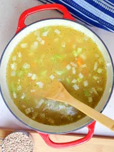 Easy Chicken Soup with Farro