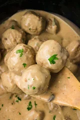 Crockpot Swedish Meatballs