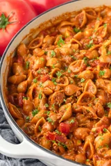 Creamy Rotel Pasta with Ground Beef