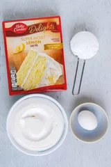 Lemon Cool Whip Cookies
