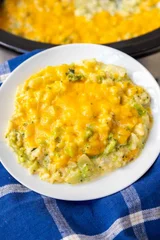 Crockpot Broccoli Rice Casserole