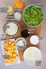 Crockpot Broccoli Rice Casserole