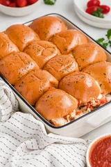 Meatball Sliders on Hawaiian Rolls