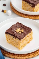 Chocolate Peanut Butter Rice Krispie Treats