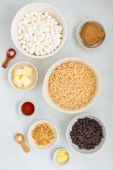 Chocolate Peanut Butter Rice Krispie Treats