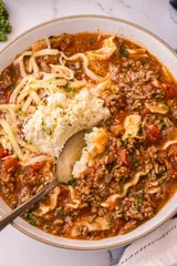 Slow Cooker Lasagna Soup