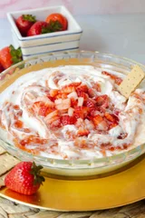 Strawberry Cheesecake Dip with Cool Whip