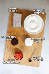 Strawberry Cheesecake Dip with Cool Whip