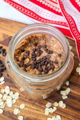 Chocolate Milk Overnight Oats