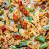 Green Bean Casserole with Bacon