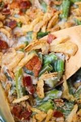 Green Bean Casserole with Bacon
