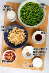 Green Bean Casserole with Bacon