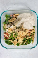 Green Bean Casserole with Bacon