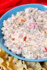 3-Ingredient Sausage Cream Cheese Dip