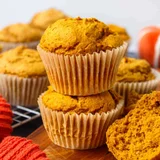 2-Ingredient Pumpkin Muffins
