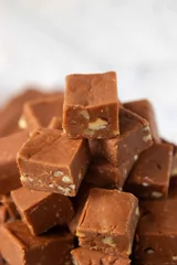 Chocolate Velveeta Cheese Fudge with Pecans