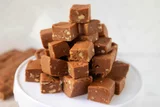 Chocolate Velveeta Cheese Fudge with Pecans