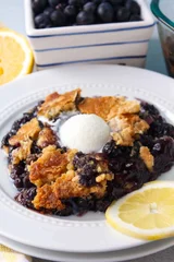 Easy Blueberry Dump Cake