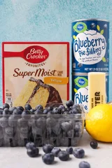 Easy Blueberry Dump Cake