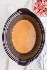 Slow Cooker Beef Tips and Gravy