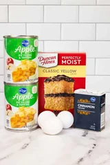 Apple Cake with Cake Mix and Pie Filling