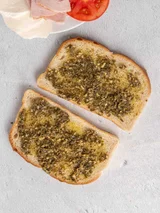 Turkey Pesto Mozzarella Sandwich