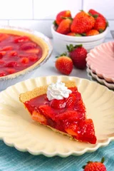 Strawberry Jello Pie