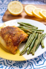 Sheet Pan Chicken and Green Beans