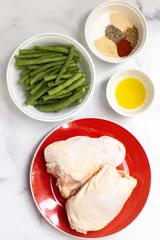 Sheet Pan Chicken and Green Beans