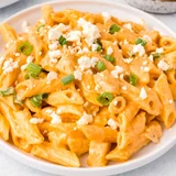 Cheesy Buffalo Chicken Pasta