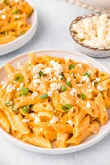 Cheesy Buffalo Chicken Pasta