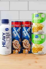 3-Ingredient Apple Cinnamon Roll Bake