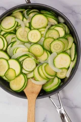 Zucchini Casserole with Eggs and Cheese