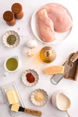 One Pan Creamy Garlic Chicken Breasts