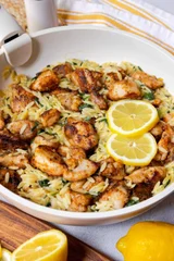 One Pan Lemon Chicken Orzo
