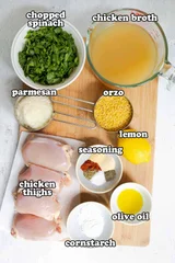 One Pan Lemon Chicken Orzo