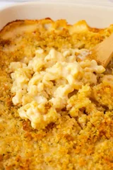 Baked Gouda Mac and Cheese with Panko