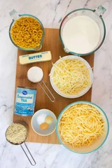Baked Gouda Mac and Cheese with Panko