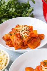 One Pot Italian Sausage Rigatoni