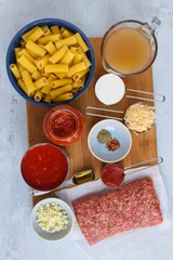 One Pot Italian Sausage Rigatoni