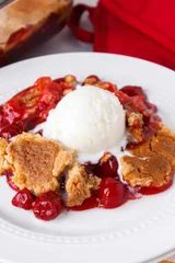 3-Ingredient Cherry Dump Cake