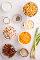 Chicken Bacon Ranch Pasta Salad