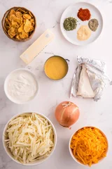Cheesy Potatoes with Corn Flakes