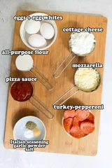Cottage Cheese Pizza Crust