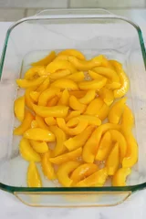 Peach Cobbler with Cake Mix and Canned Peaches