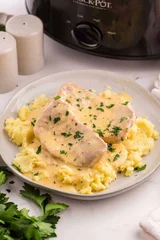 Crockpot Ranch Pork Chops