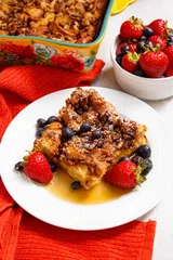 Easy Brioche French Toast Casserole