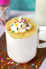 Yellow Mug Cake