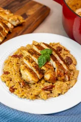 One Pan Marry Me Chicken Orzo